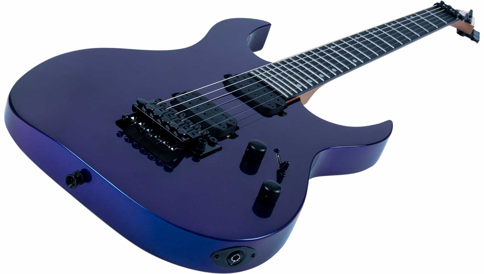 Spira Guitars S420 Chm 2h Fr Eb - Chameleon - Str shape electric guitar - Variation 2