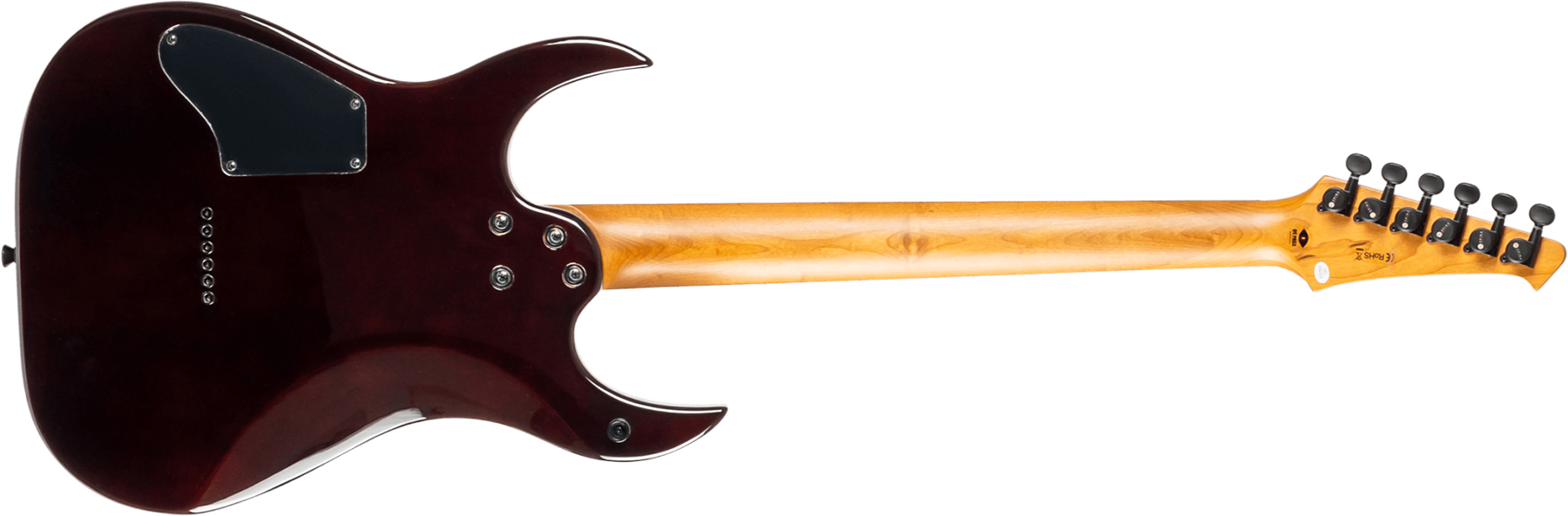 Spira Guitars S450 Tpp 2h Ht Mn - Transparent Violet - Metal electric guitar - Variation 1