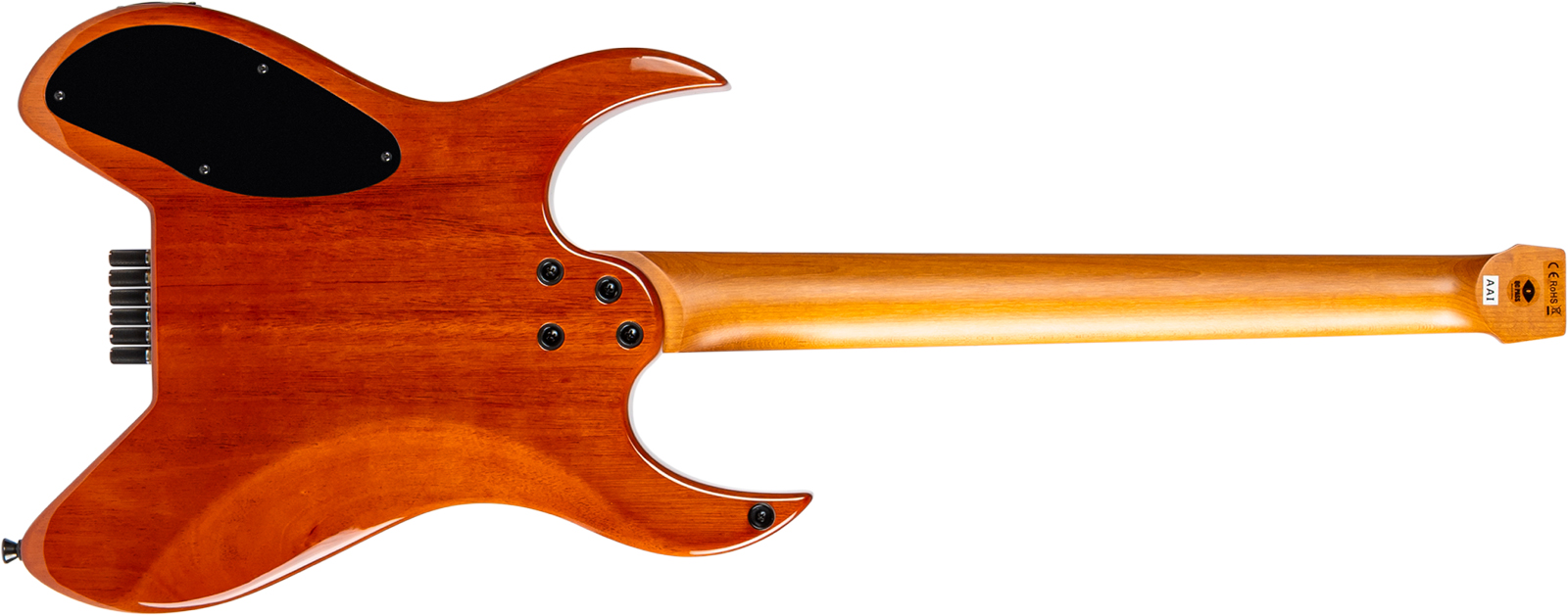 Spira Guitars S500 Gbr Headless 2h Ht Mn - Green & Blue - Double cut electric guitar - Variation 1