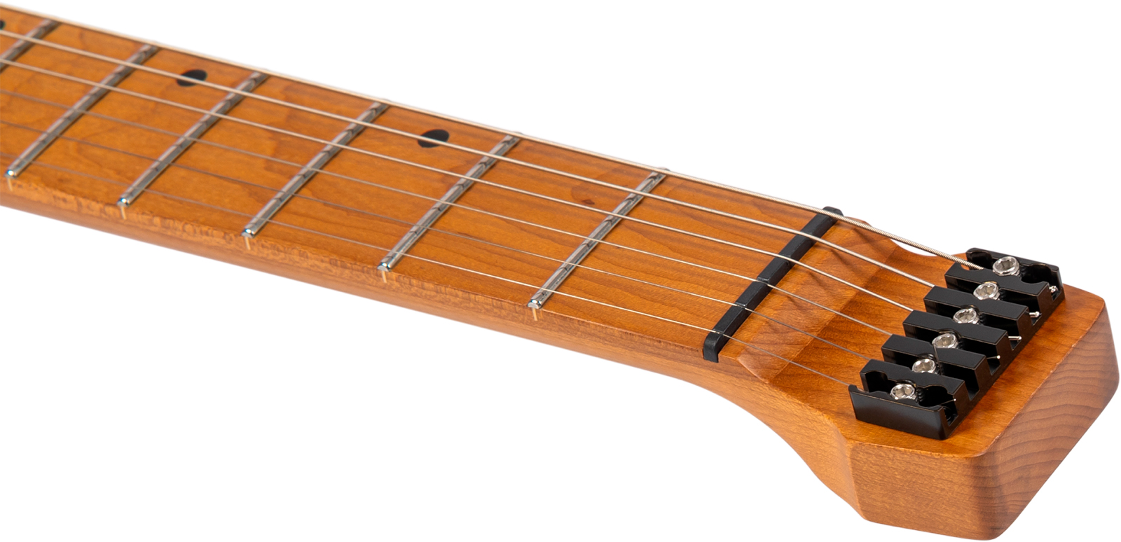 Spira Guitars S500 Gbr Headless 2h Ht Mn - Green & Blue - Double cut electric guitar - Variation 4