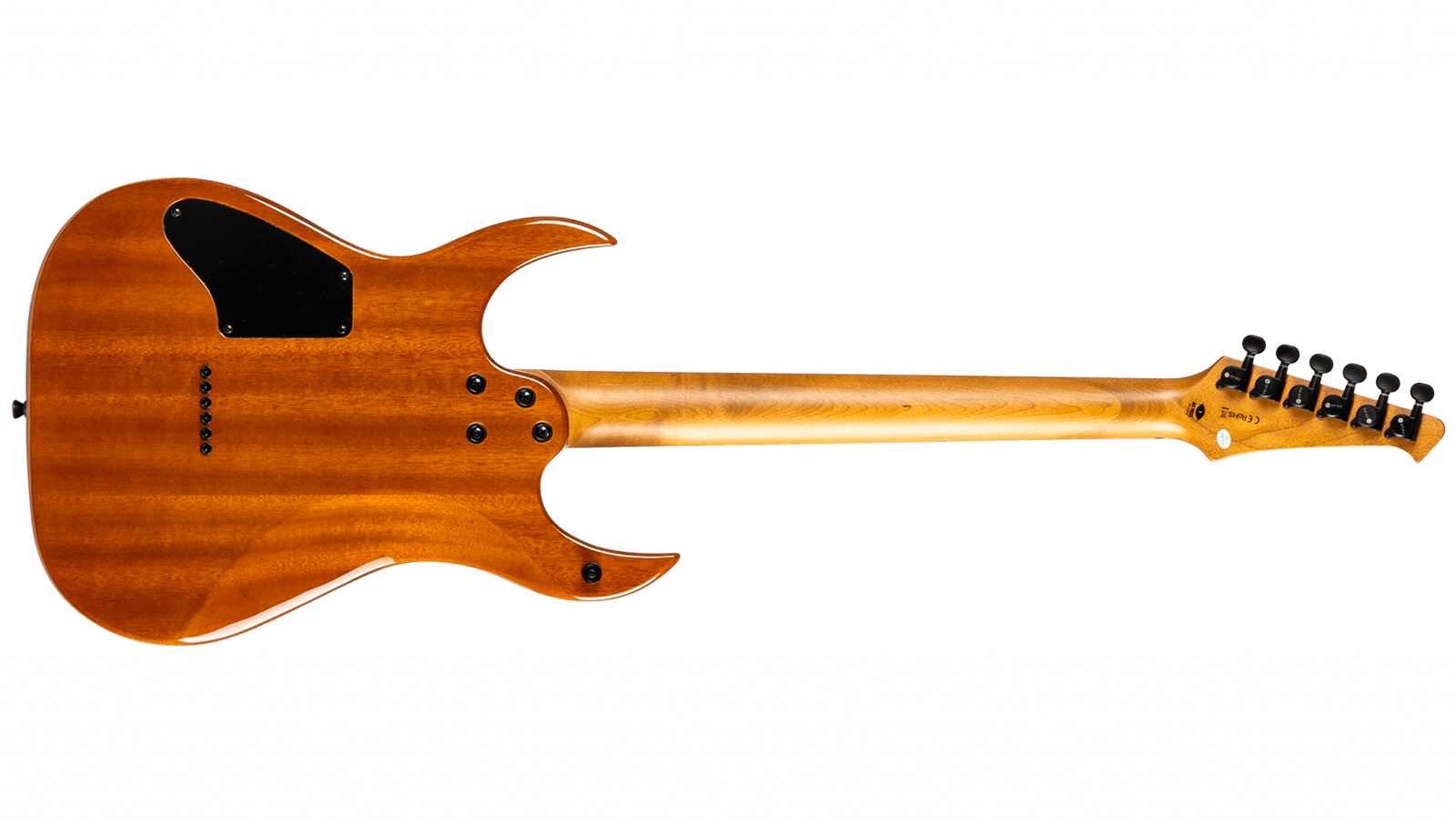 Spira Guitars S500 Qfb 2h Ht Mn - Fireburst - Str shape electric guitar - Variation 1