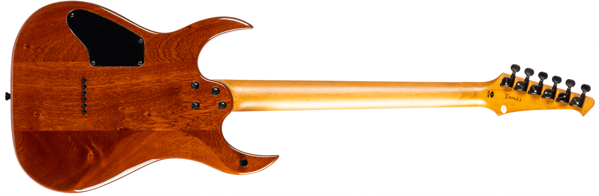 Spira Guitars S500q Ab 2h Ht Mn - Trans Aqua Blue - Str shape electric guitar - Variation 1