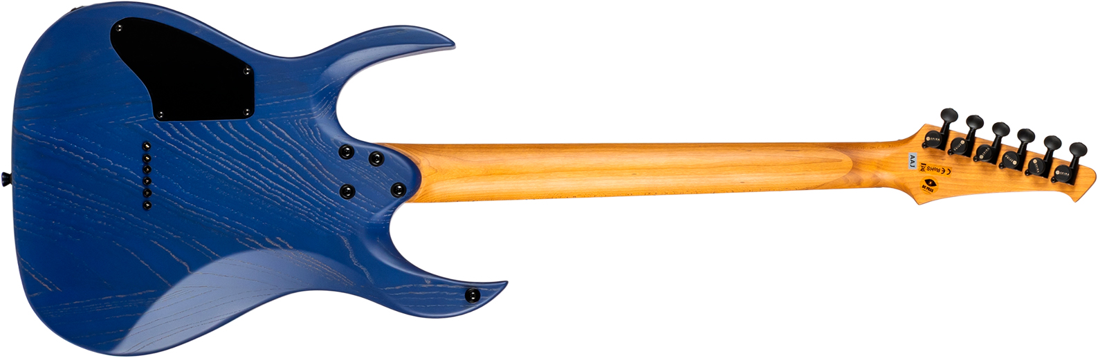 Spira Guitars S600 Abl 2h Ht Eb - Stained Blue - Str shape electric guitar - Variation 1