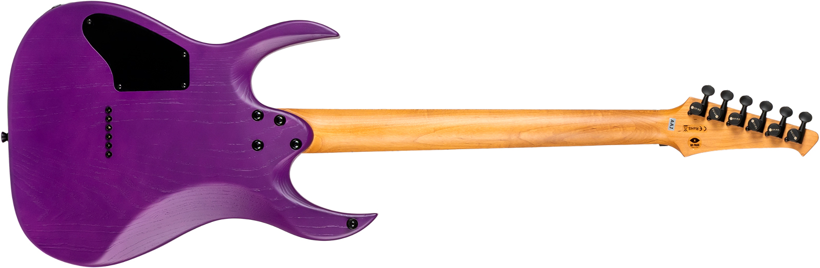 Spira Guitars S600 App 2h Ht Eb - Stained Purple - Str shape electric guitar - Variation 1