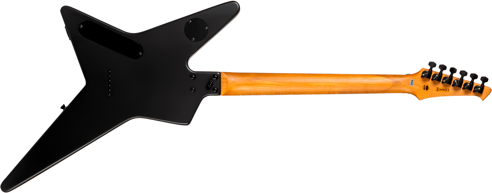 Spira Guitars Sr400 Mbk 2h Ht Eb - Black Satin - Metal electric guitar - Variation 1