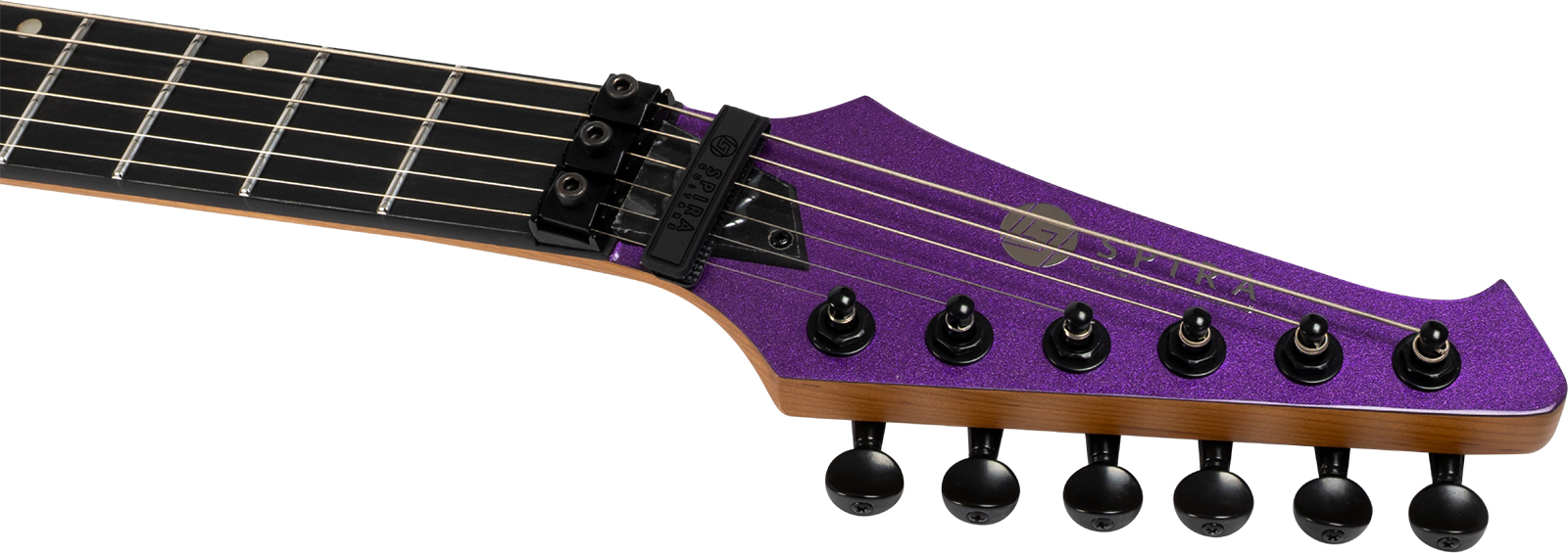 Spira Guitars T420 Pp 2h Fr Eb - Metallic Purple - Tel shape electric guitar - Variation 3