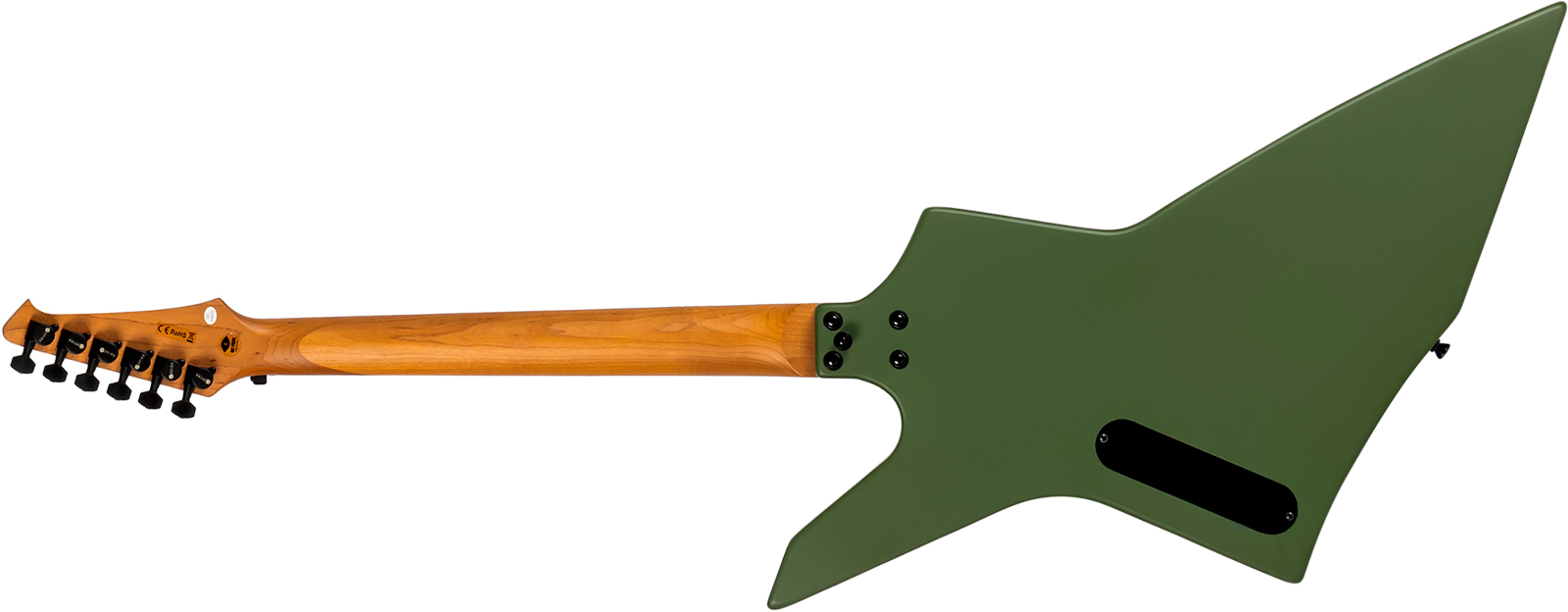 Spira Guitars X400 Mgr 2h Ht Mn - Satin Green - Metal electric guitar - Variation 1