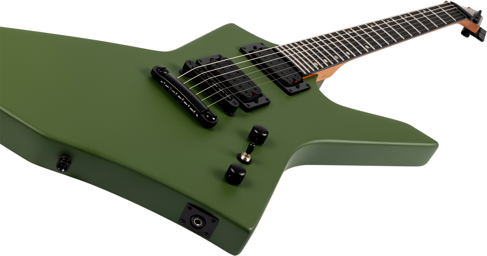 Spira Guitars X400 Mgr 2h Ht Mn - Satin Green - Metal electric guitar - Variation 3