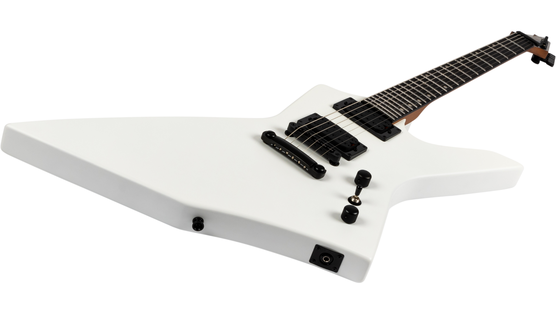 Spira Guitars X400 Mwh 2h Ht Mn - Satin White - Metal electric guitar - Variation 2