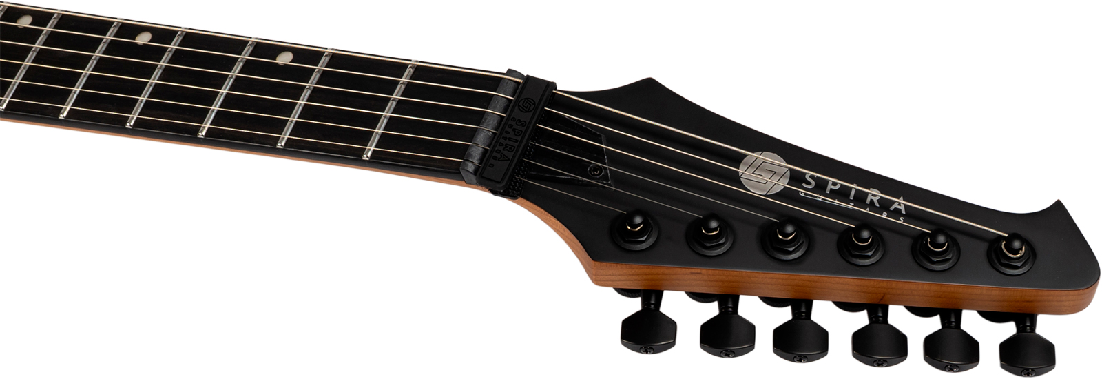 Spira Guitars X400 Mwh 2h Ht Mn - Satin White - Metal electric guitar - Variation 5