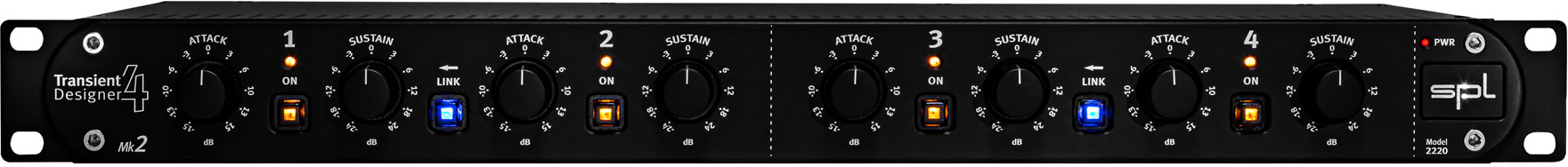 Spl Transient Designer 4 Mk2 - Kompressor Limiter Gate - Main picture