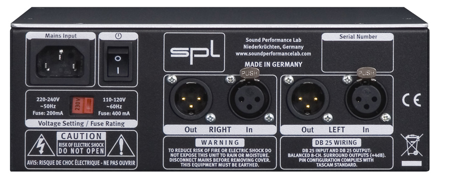 Spl Volume 2 Controleur De Volume Stereo - Monitor Controller - Variation 1