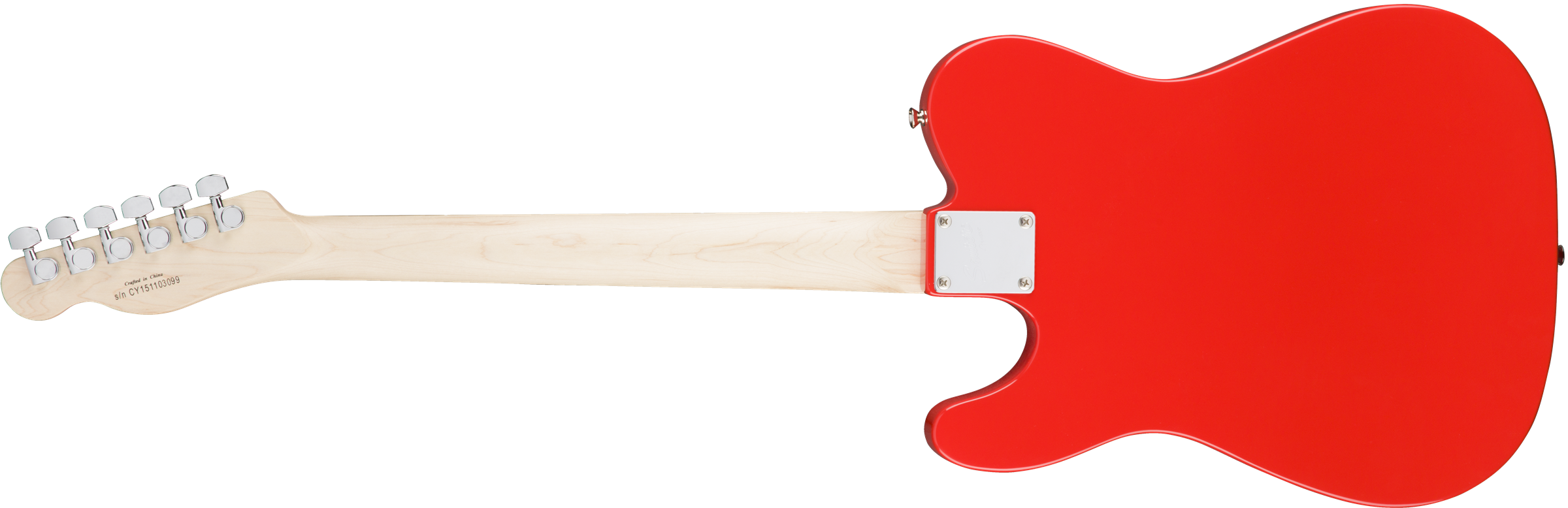 Squier Tele Affinity Series 2019 Lau - Race Red - Tel shape electric guitar - Variation 5