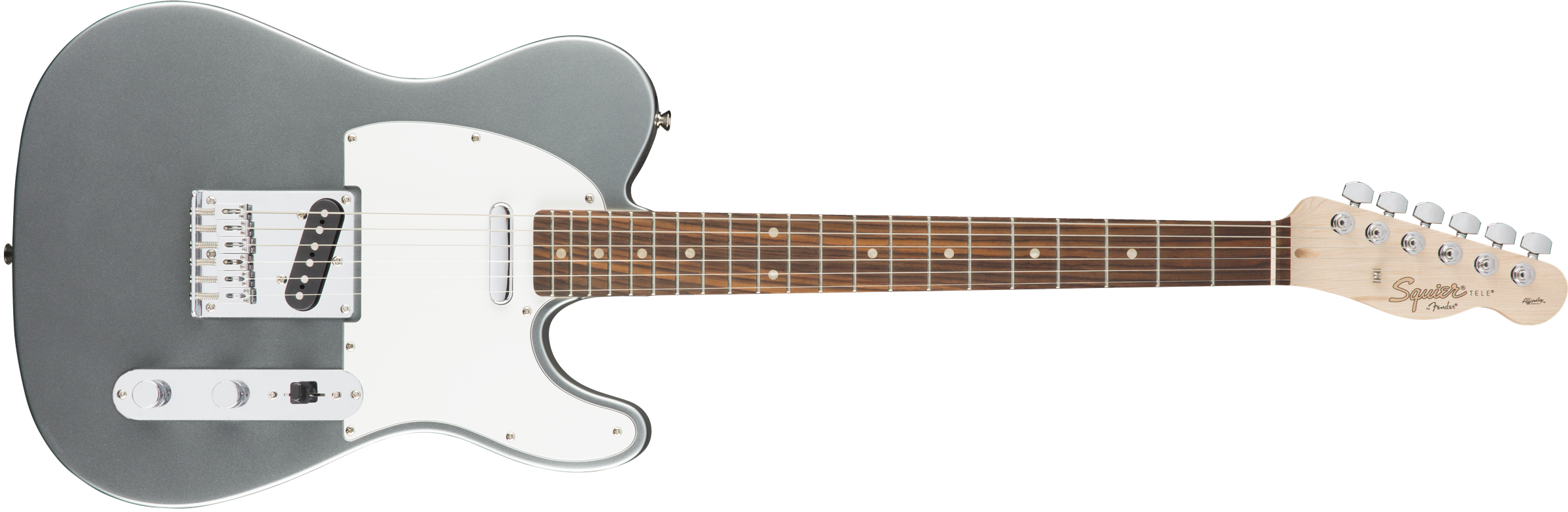 Squier Tele Affinity Series 2019 Lau - Slick Silver - Tel shape electric guitar - Variation 1