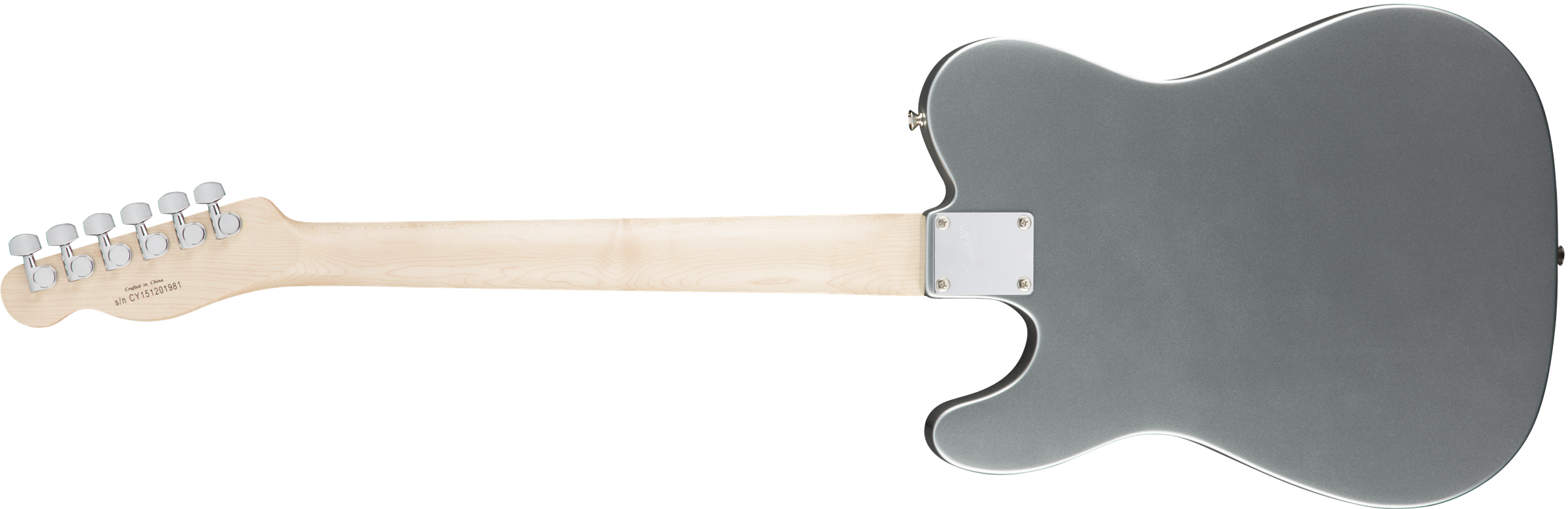 Squier Tele Affinity Series 2019 Lau - Slick Silver - Tel shape electric guitar - Variation 5