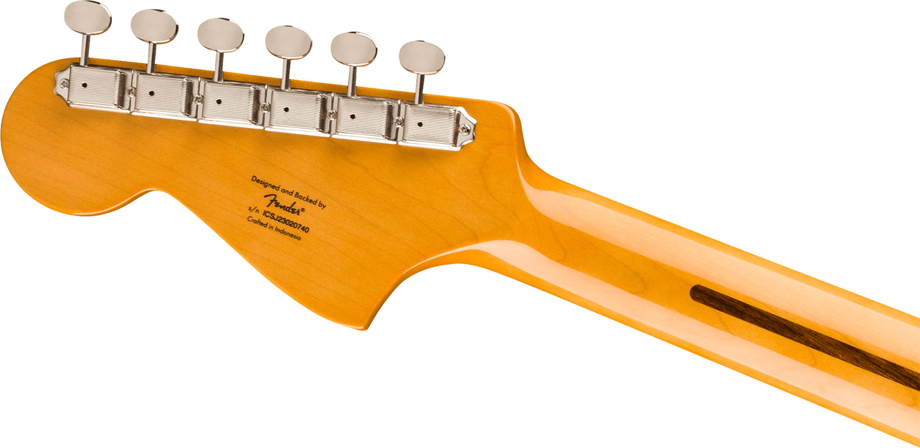 Squier Bass Vi Classic Vibe Fsr Ltd 3s Trem Lau - Olive Matching Headstock - Solid body electric bass - Variation 3