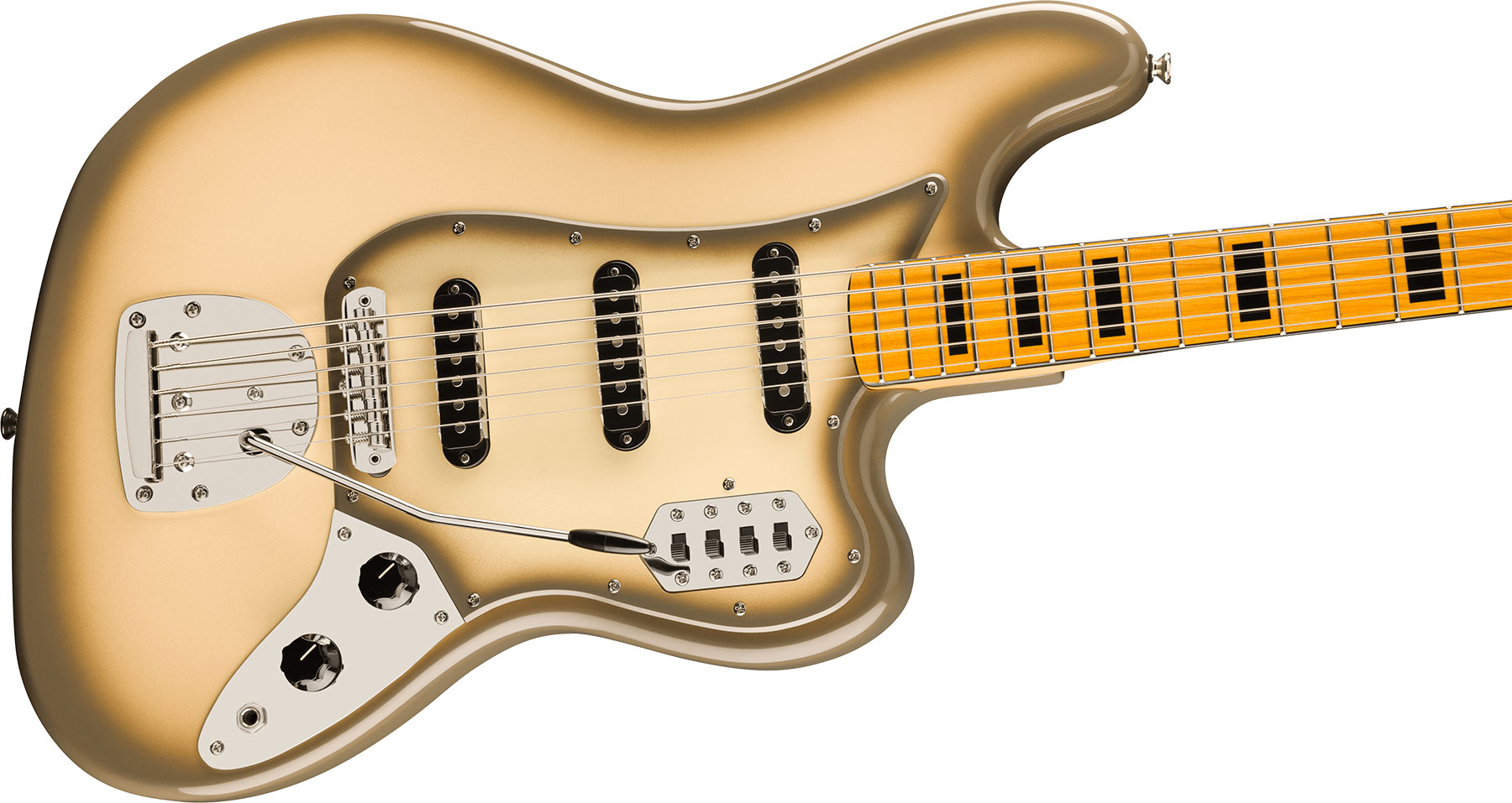 Squier Bass Vi Classic Vibe Fsr Ltd 3s Trem Mn - Antigua - Solid body electric bass - Variation 2
