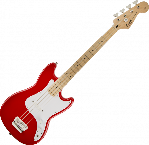 Electric bass for kids Squier Bronco Bass (MN) - Torino red