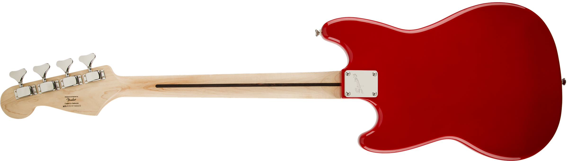 Squier Bronco Bass Mn - Torino Red - Electric bass for kids - Variation 1