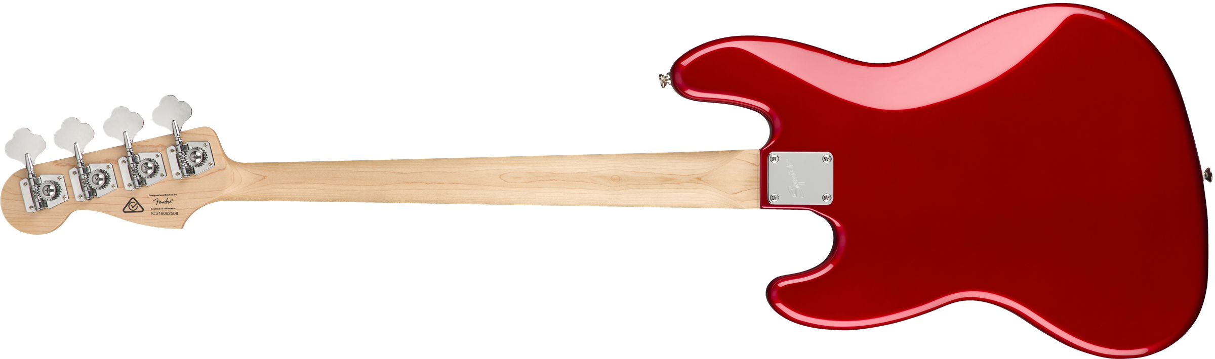 Squier Contemporary Jazz Bass LAU metallic red Solid body electric bass