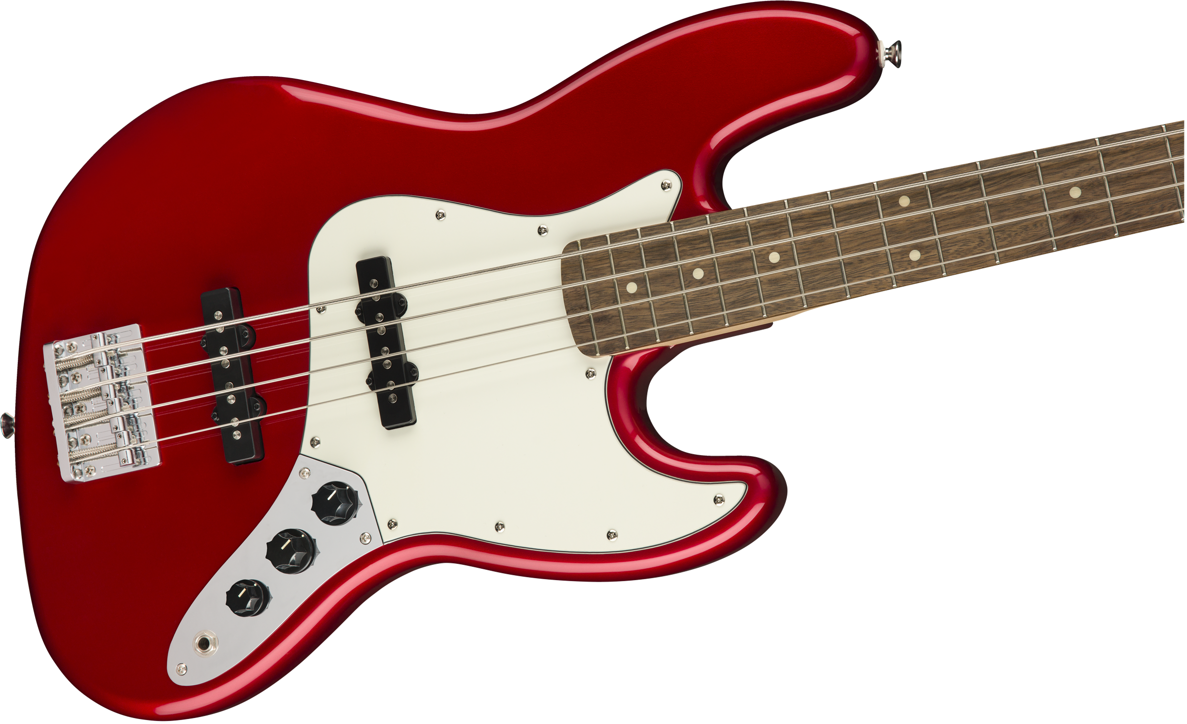 Squier Contemporary Jazz Bass Lau - Metallic Red - Solid body electric bass - Variation 3
