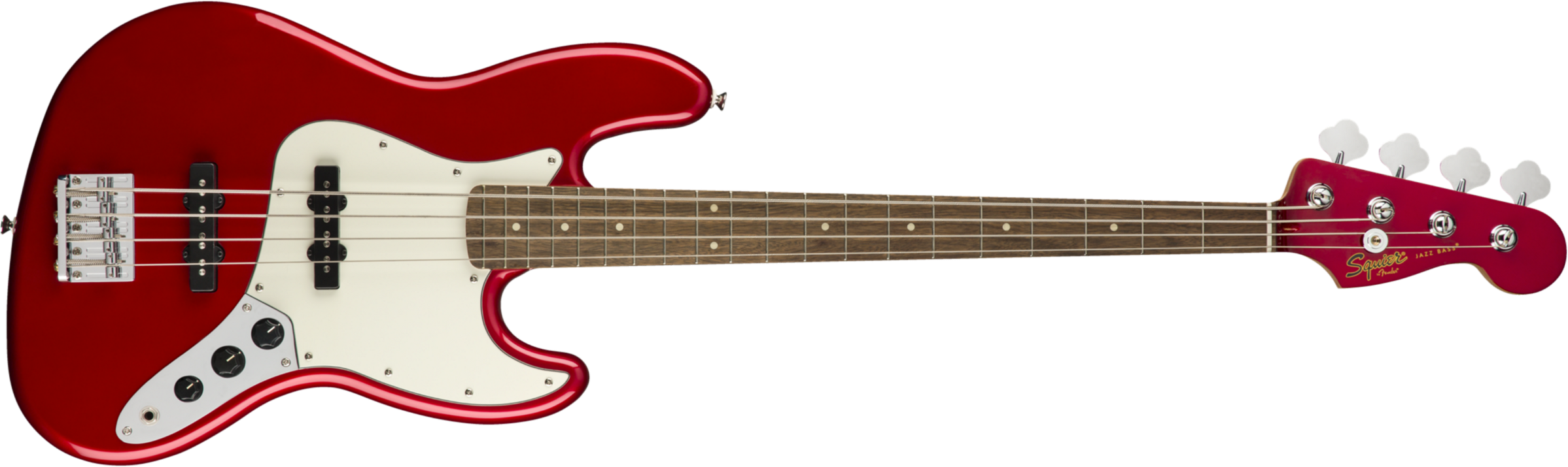 Squier Contemporary Jazz Bass Lau - Metallic Red - Solid body electric bass - Main picture