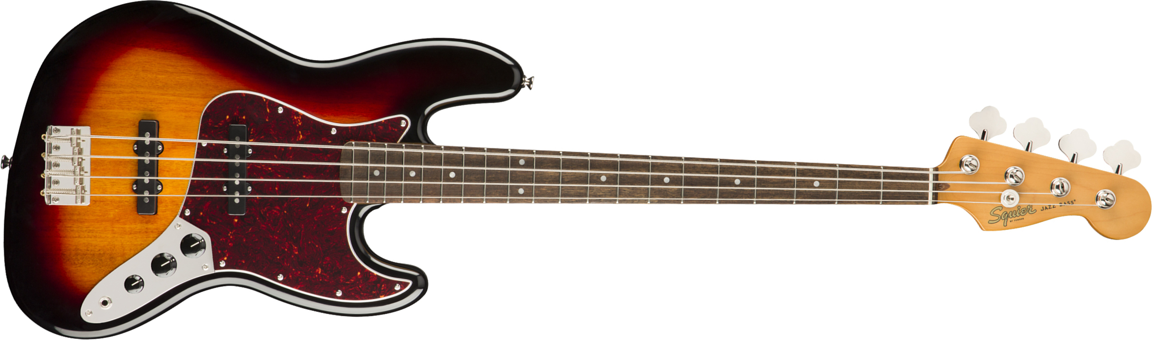 Squier Jazz Bass Classic Vibe 60s 2019 Lau - 3-color Sunburst - Solid body electric bass - Main picture