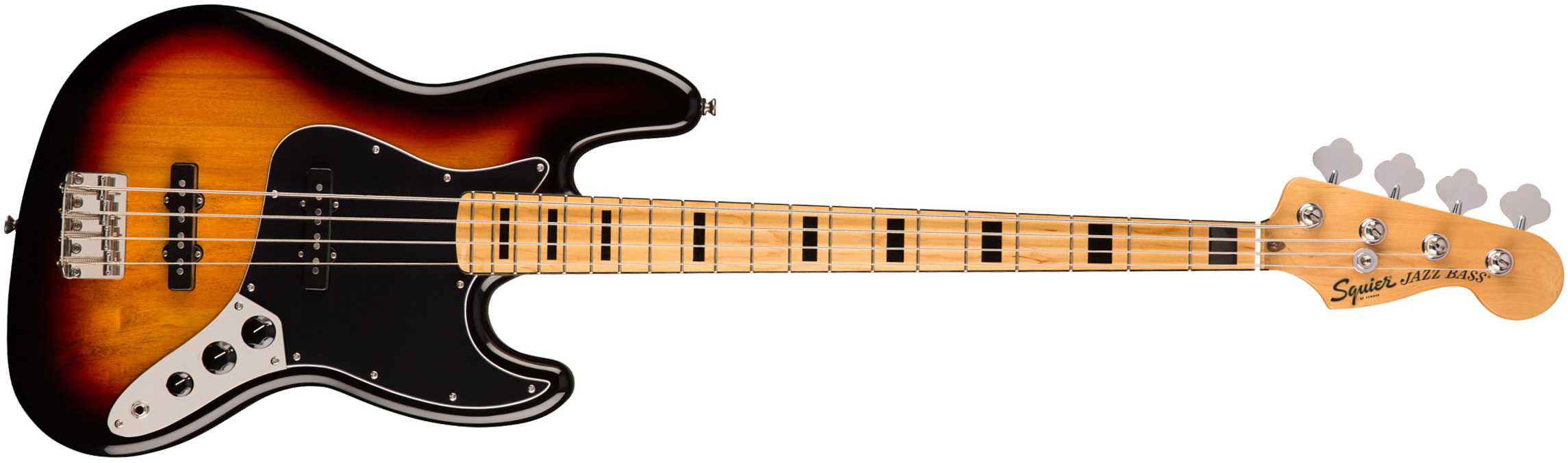 Squier Jazz Bass Classic Vibe 70s 2019 Mn - 3-color Sunburst - Solid body electric bass - Main picture