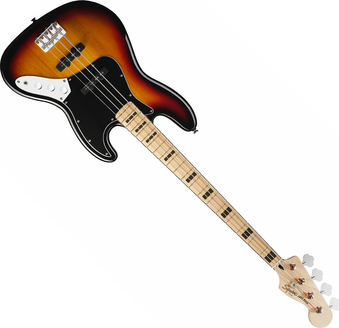 Squier Jazz Bass Vintage Modified 70 Mn 3 Color Sunburst - Semi & hollow-body electric bass - Main picture