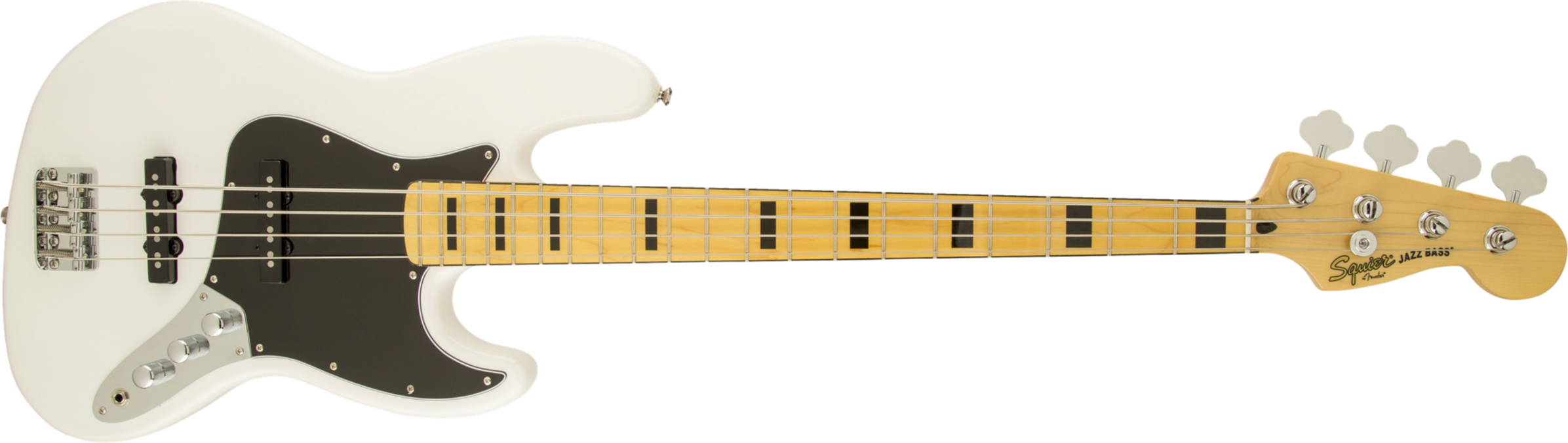 Squier Jazz Bass Vintage Modified 70 2013 Mn Olympic White - Solid body electric bass - Main picture