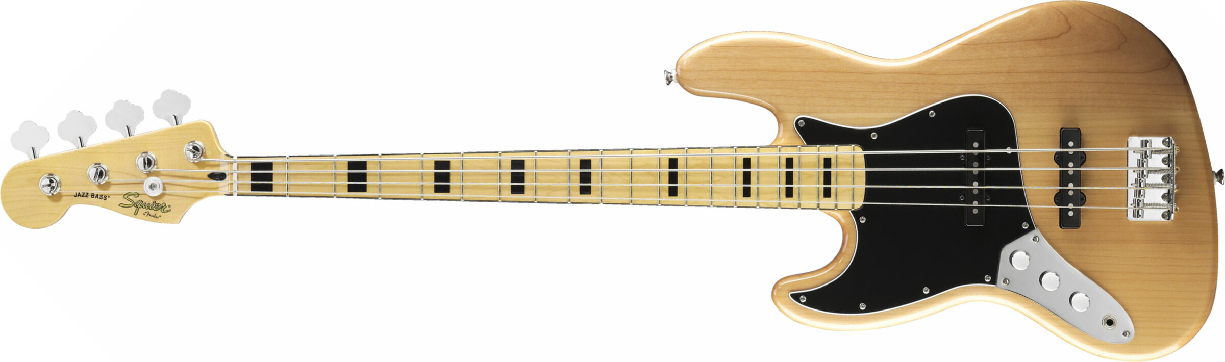 Squier Jazz Bass Vintage Modified 70 Gaucher 2013 Mn Naturel - Solid body electric bass - Main picture
