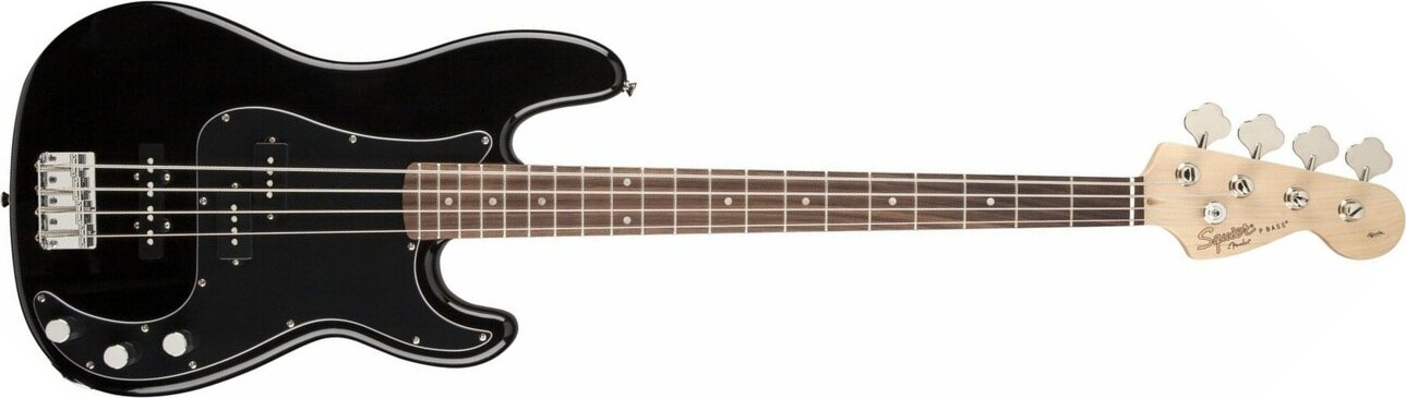 Squier Precision Bass Affinity Series Pj (rw) - Black - Solid body electric bass - Main picture