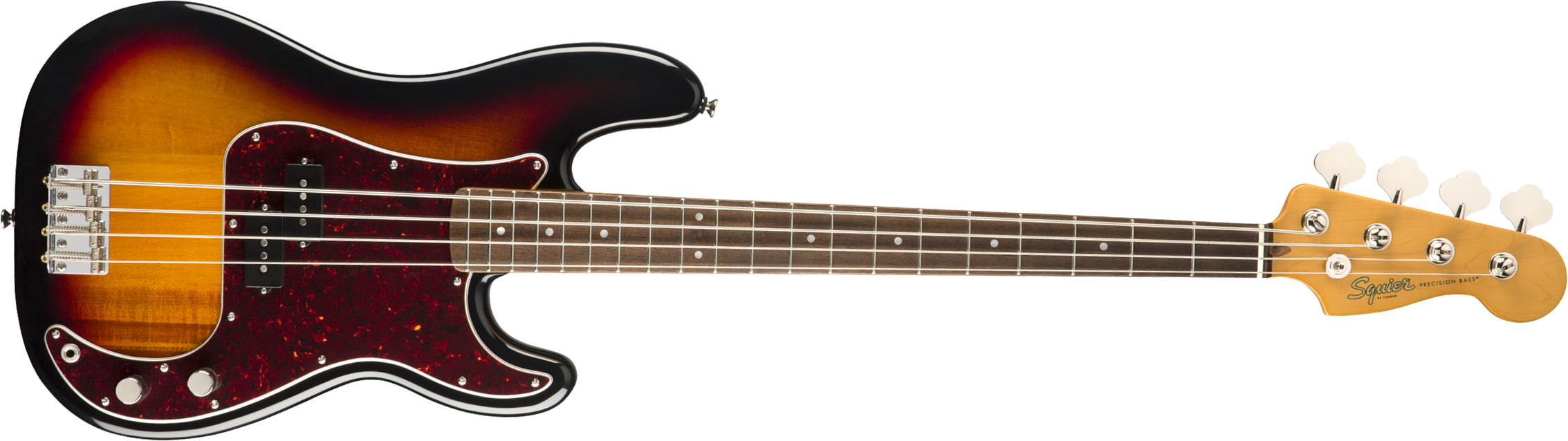 Squier Precision Bass Classic Vibe 60s 2019 Lau - 3-color Sunburst - Solid body electric bass - Main picture