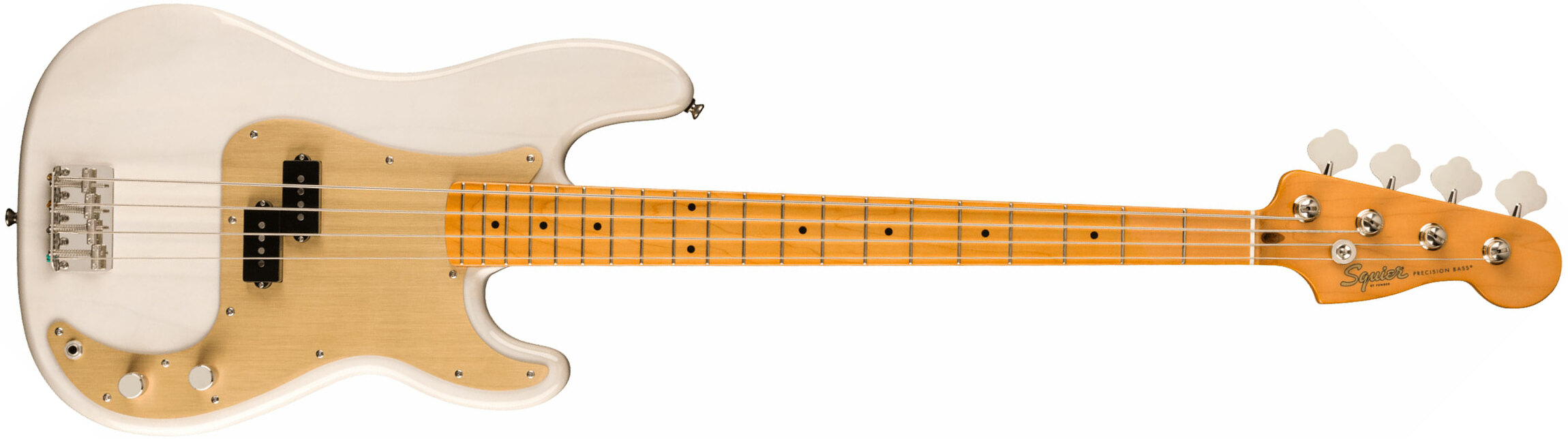 Squier Precision Bass Late '50s Classic Vibe Fsr Ltd Mn - White Blonde - Solid body electric bass - Main picture