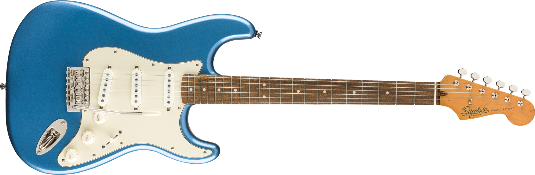 Squier Strat '60s Classic Vibe 2019 Lau 2019 - Lake Placid Blue - Str shape electric guitar - Main picture