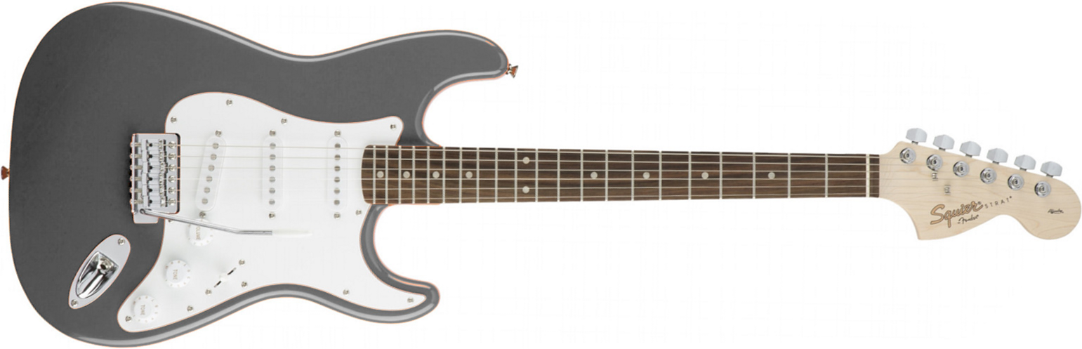 Squier Strat Affinity Series 3s Lau - Slick Silver - Str shape electric guitar - Main picture