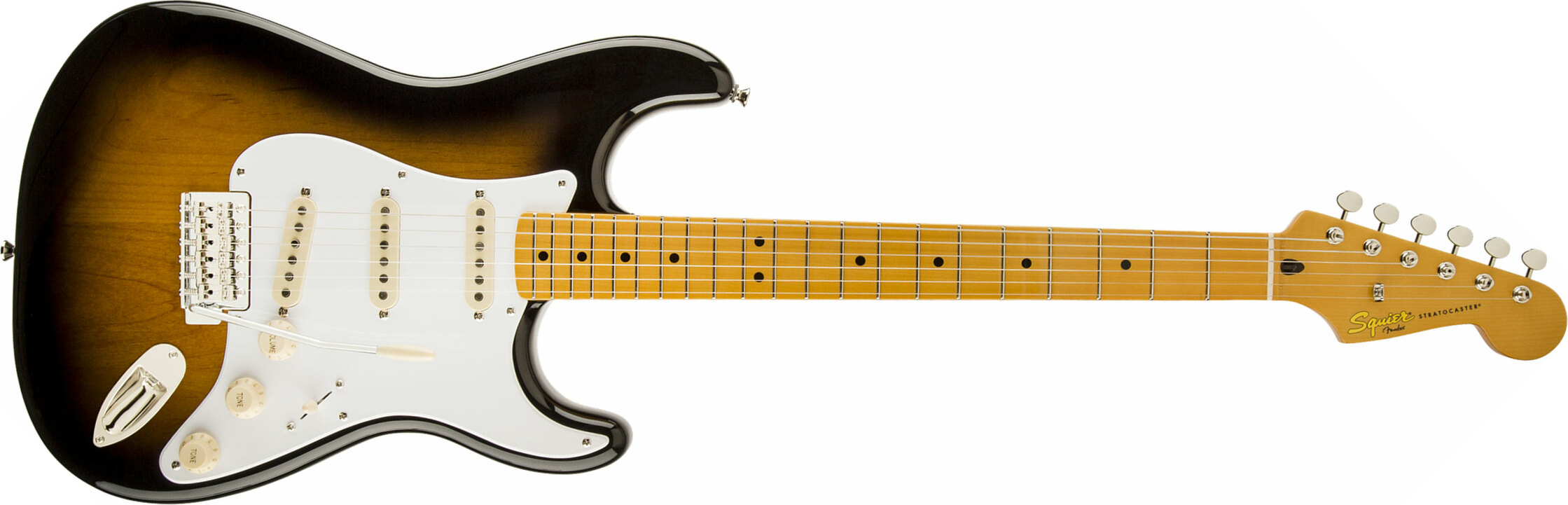 Squier Strat Classic Vibe '50s Mn - 2-color Sunburst - Str shape electric guitar - Main picture