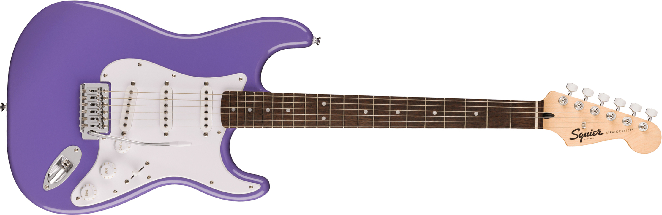Squier Strat Sonic 3s Trem Lau - Ultraviolet - Str shape electric guitar - Main picture