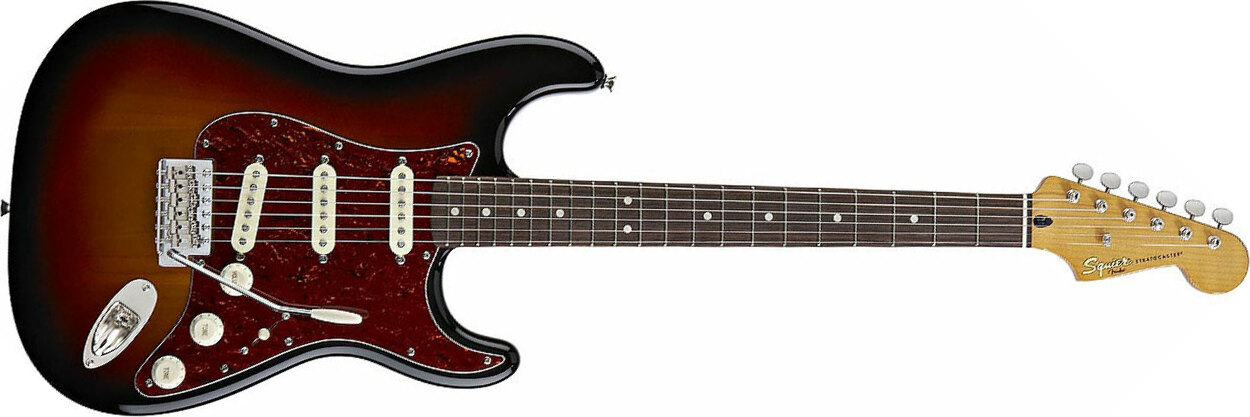 Squier Stratocaster Classic Vibe '60s Rw - 3-color Sunburst - Str shape electric guitar - Main picture