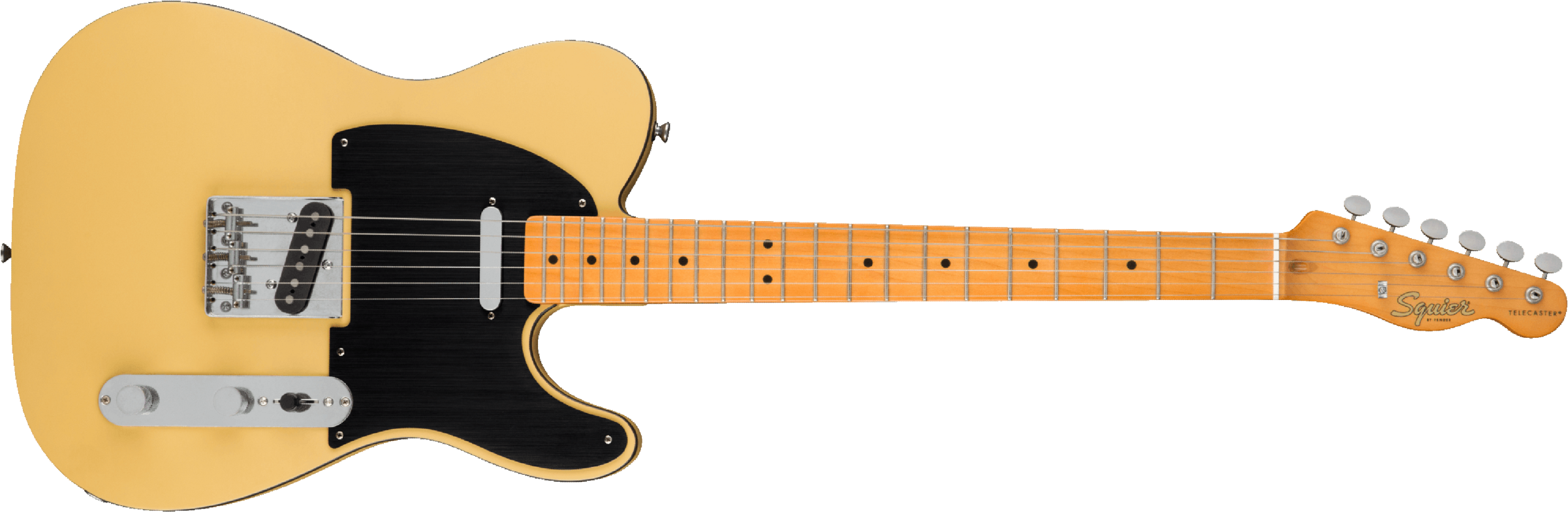 Squier Tele 40th Anniversary Vintage Edition Mn - Satin Vintage Blonde - Tel shape electric guitar - Main picture