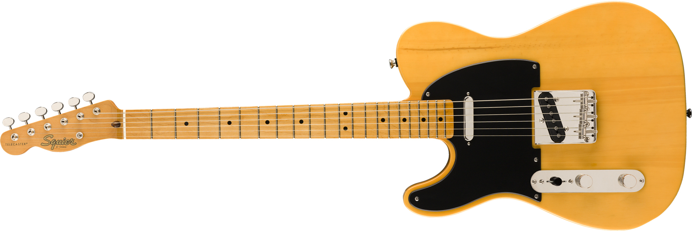 Squier Tele '50s Lh Gaucher Classic Vibe 2019 Mn 2019 - Butterscotch Blonde - Left-handed electric guitar - Main picture