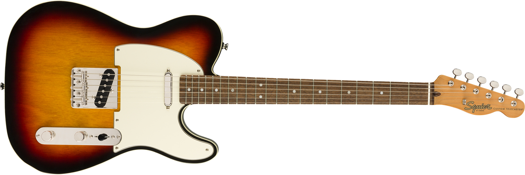 Squier Tele '60s Custom Classic Vibe 2019 Mn - 3-color Sunburst - Tel shape electric guitar - Main picture