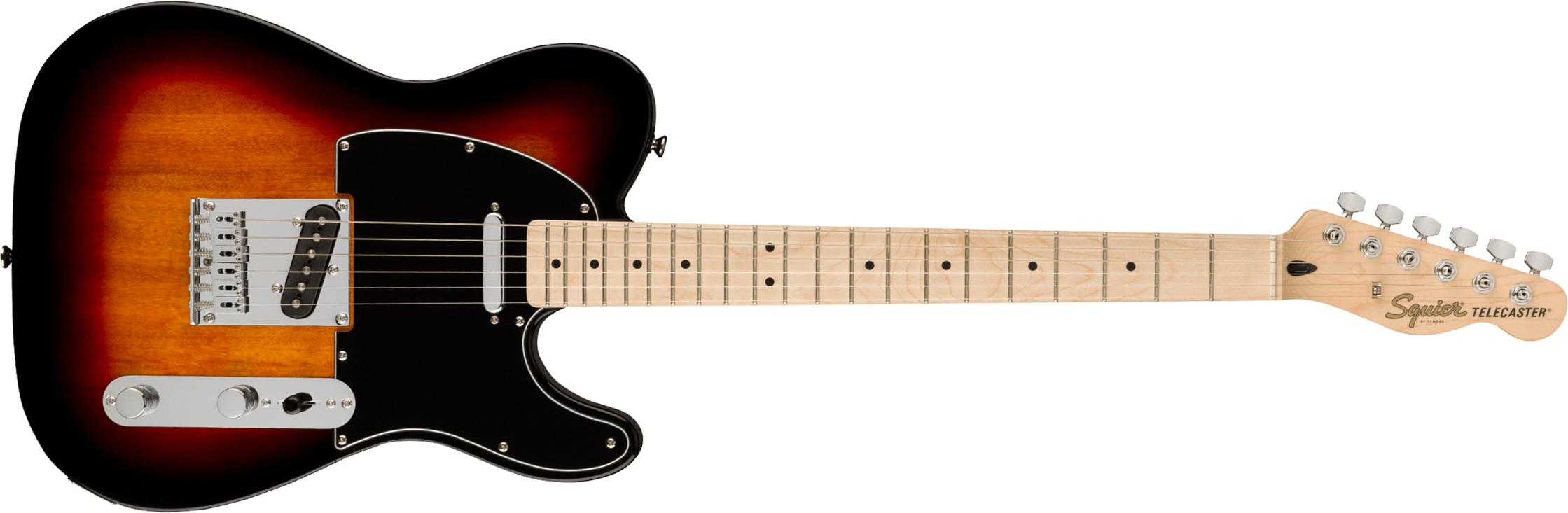 Squier Tele Affinity 2021 2s Mn - 3-color Sunburst - Tel shape electric guitar - Main picture