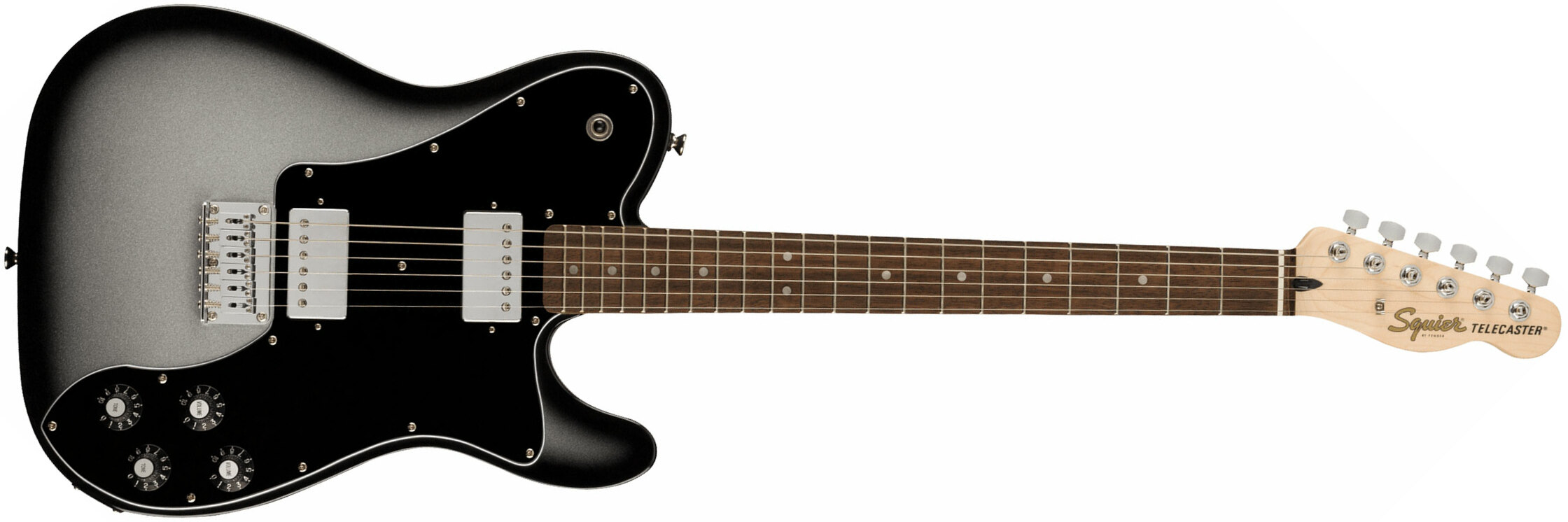 Squier Tele Affinity Deluxe Fsr Ltd Hh Ht Lau - Silverburst - Tel shape electric guitar - Main picture