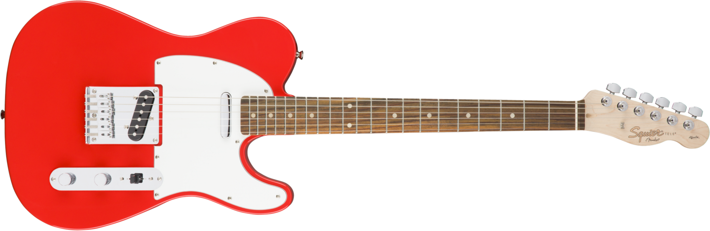 Squier Tele Affinity Series 2019 Lau - Race Red - Tel shape electric guitar - Main picture