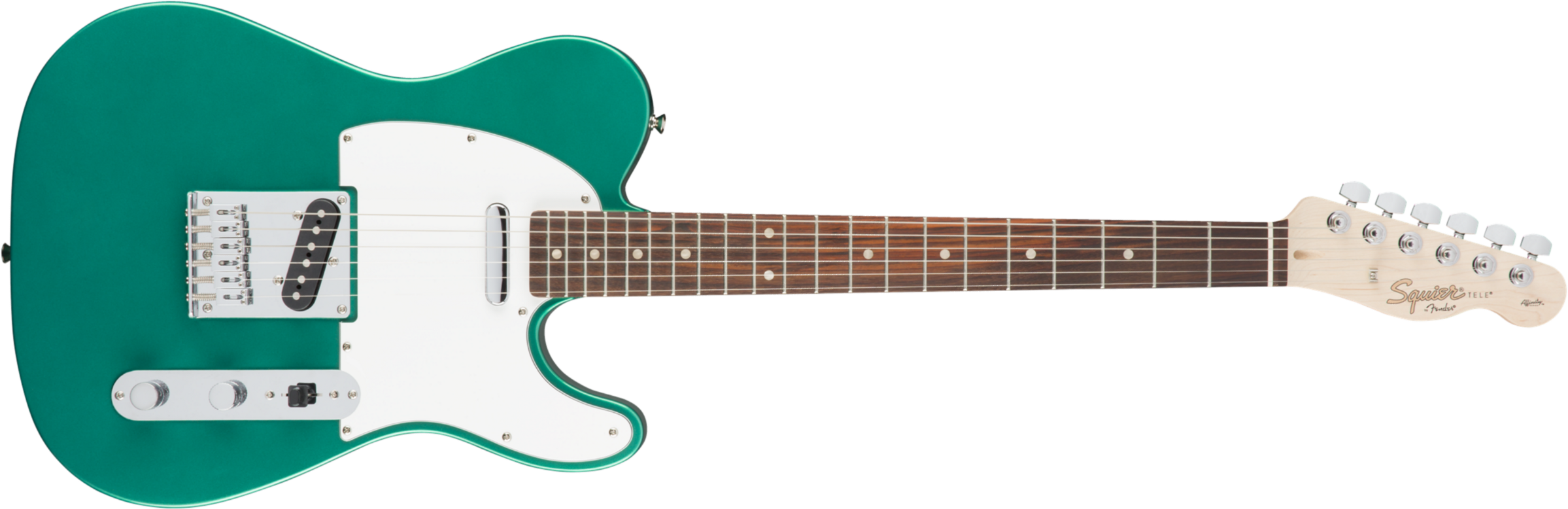 Squier Tele Affinity Series 2019 Lau - Race Green - Tel shape electric guitar - Main picture