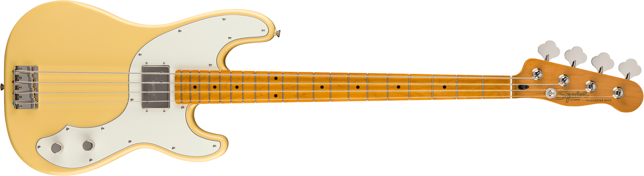 Squier Tele Bass Classic Vibe Mn - Vintage White - Solid body electric bass - Main picture