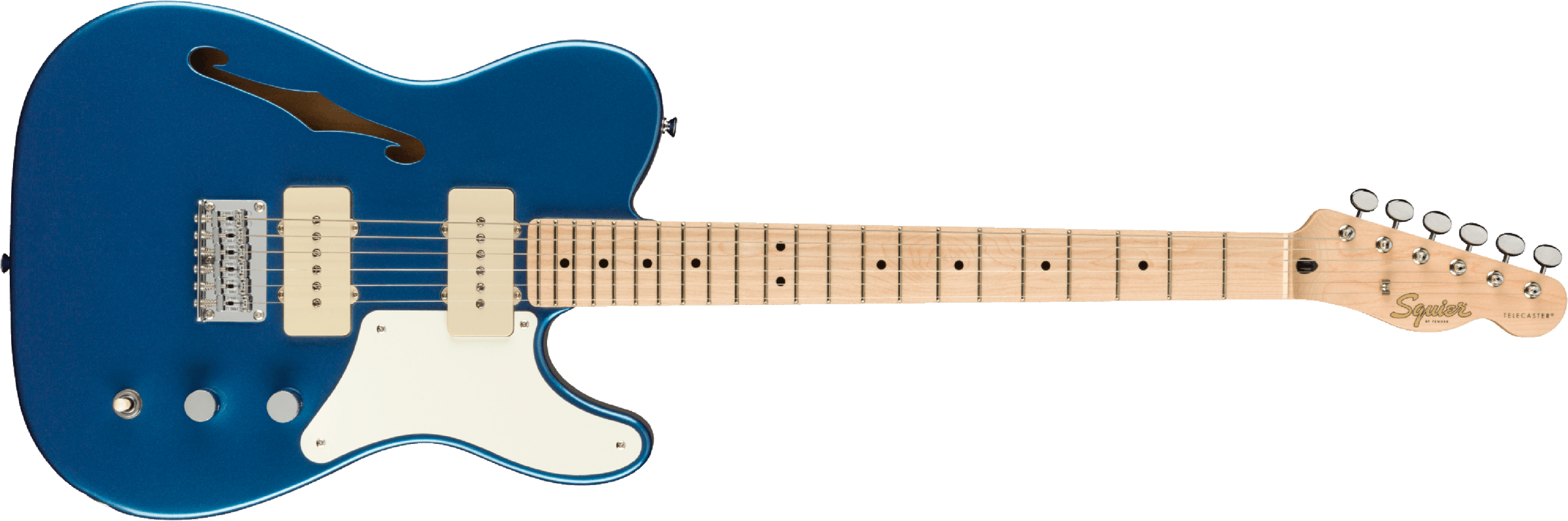 Squier Paranormal Cabronita Telecaster Thinline - lake placid blue  