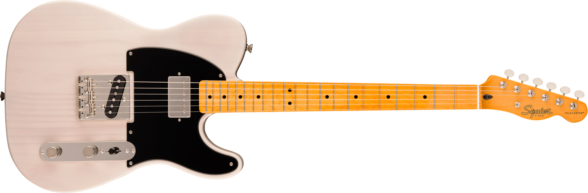 Squier Tele Classic Vibe 50s Sh Fsr Ltd Ht Mn - White Blonde - Tel shape electric guitar - Main picture