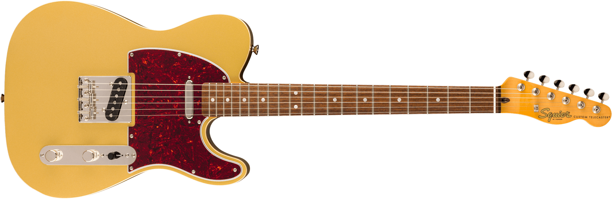 Squier Tele Classic Vibe Fsr Ltd 2s Ht Lau - Aztec Gold - Tel shape electric guitar - Main picture